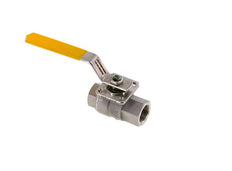 Rp 1/2 inch Gas 2-Weg RVS Kogelkraan
