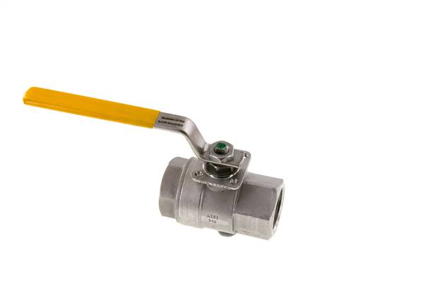 Rp 1 inch Gas 2-Weg RVS Kogelkraan