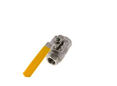 Rp 1/2 inch Gas 2-Weg RVS Kogelkraan