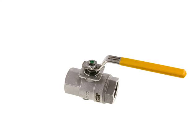 Rp 1 inch Gas 2-Weg RVS Kogelkraan