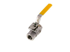Rp 1/2 inch Gas 2-Weg RVS Kogelkraan