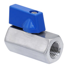 G 1'' F/F 2-Weg RVS Mini Kogelkraan 69 Bar PTFE - TamesonPRO 1113-100-F