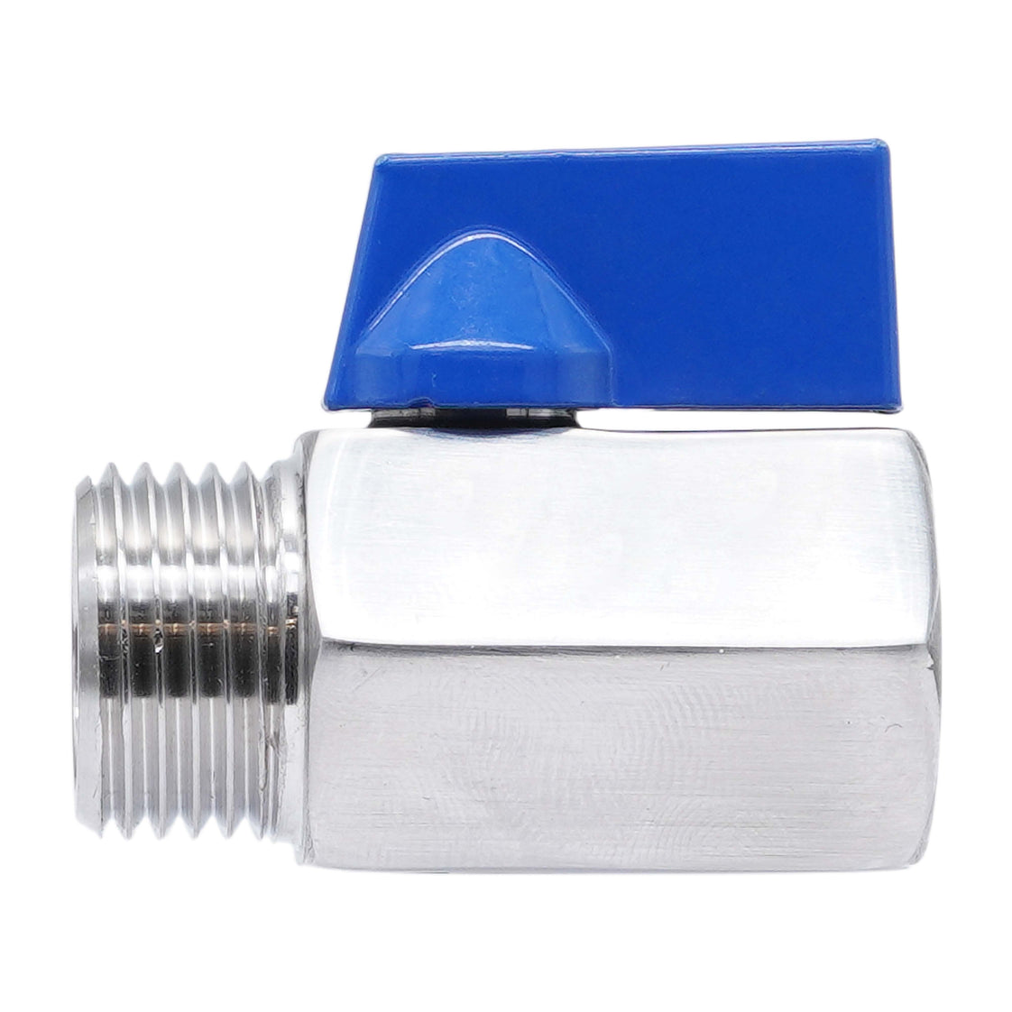 G 1/8'' M/F 2-Weg RVS Mini Kogelkraan 69 Bar PTFE - TamesonPRO 1113-018-MF