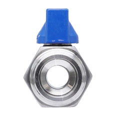 G 1/8'' M/F 2-Weg RVS Mini Kogelkraan 69 Bar PTFE - TamesonPRO 1113-018-MF