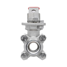 Rp 1/2'' 3-delig 2-weg Kogelkraan Van RVS 69 bar RTFE ISO-Top F03/F04 - TamesonPRO 1121-012