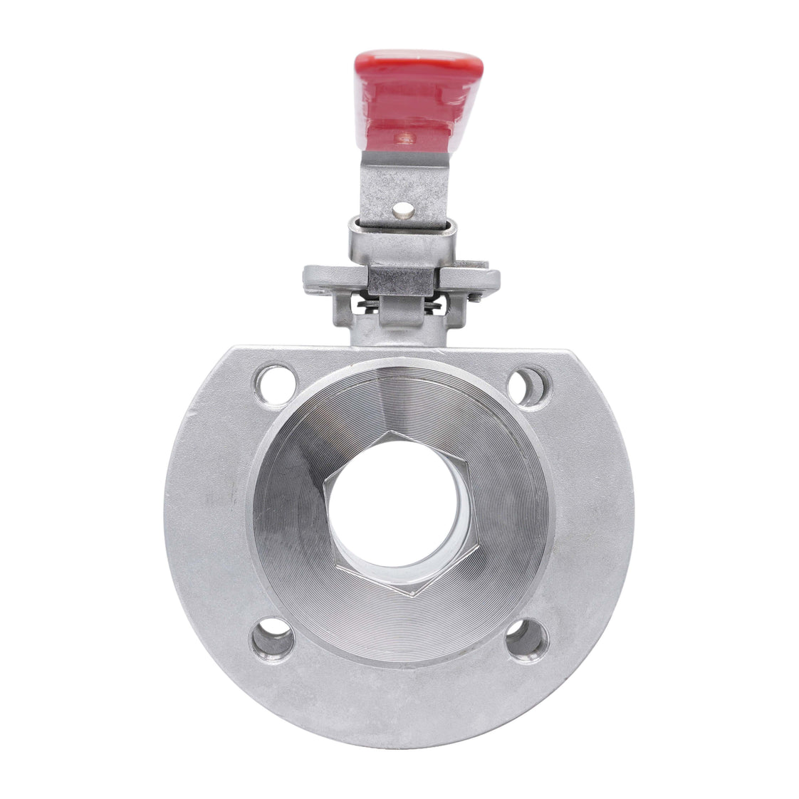 DN20 PN40 1-Stuk 2-Weg RVS Flens Kogelkraan PTFE ISO-Top F03 - TamesonPRO 1122-020
