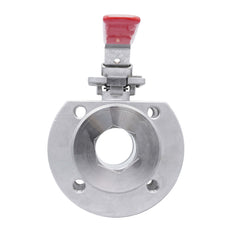 DN20 PN40 1-Stuk 2-Weg RVS Flens Kogelkraan PTFE ISO-Top F03 - TamesonPRO 1122-020