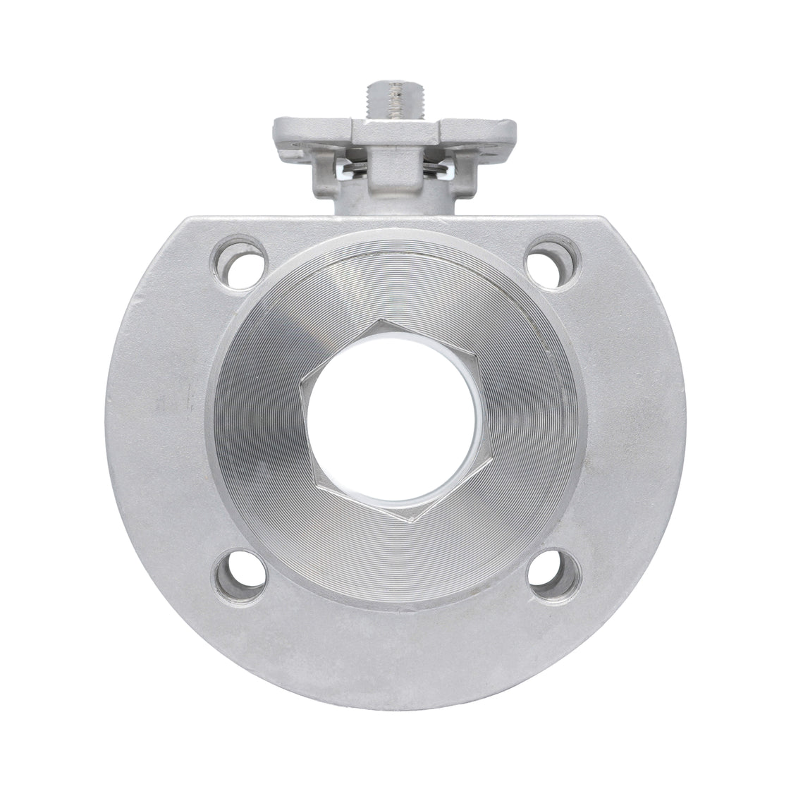 DN20 PN40 1-Stuk 2-Weg RVS Flens Kogelkraan PTFE ISO-Top F03 - TamesonPRO 1122-020