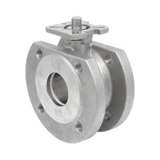 DN20 PN40 1-Stuk 2-Weg RVS Flens Kogelkraan PTFE ISO-Top F03 - TamesonPRO 1122-020