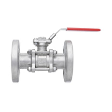 DN15 PN40 3-Delige 2-Weg RVS Flens Kogelkraan PTFE ISO-Top F03/F04 - TamesonPRO 1124-015