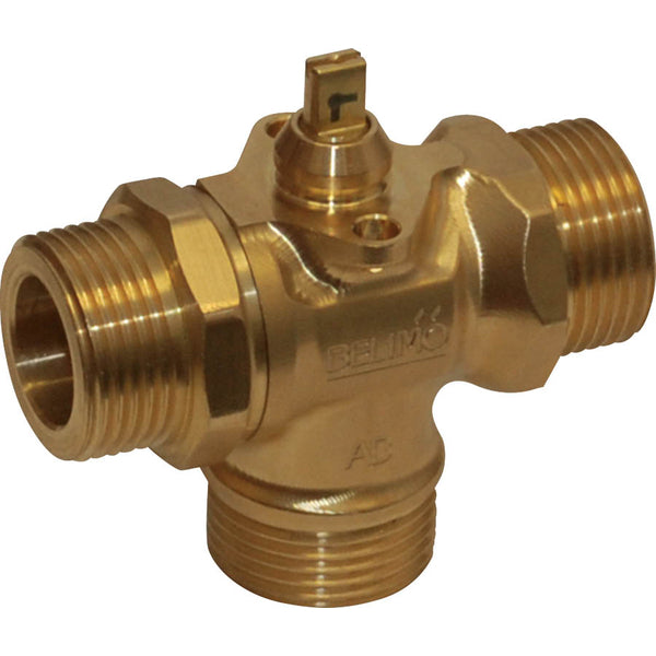 Belimo 3-Weg Kogelkraan G3/4 Kvs2.3 24VAC/DC 75s MP-Bus 1Nm IP40 C515Q-H/CQ24A-MPL