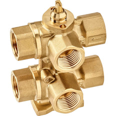 Belimo 6-Weg Regelklep Rp1/2 Kvs0.25/0.63 24VAC/DC 75s MP-Bus 1Nm IP40 R3015-P25-P63-B1/CQ24A-MPL