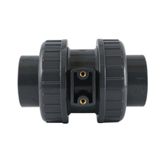 63mm 2-Weg PVC Pneumatische Kogelkraan Dubbelwerkend - VDL