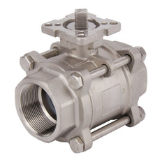 G2-1/2" 2-Weg RVS Pneumatische Kogelkraan Dubbelwerkend - BL2SA3