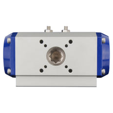 G3'' 3-Weg T-poort RVS Pneumatische Kogelkraan Veer Gesloten - BL3SA