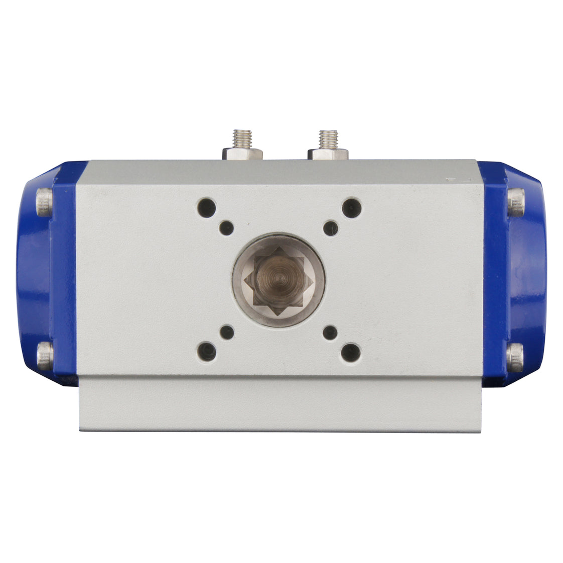 G3'' 3-Weg T-poort RVS Pneumatische Kogelkraan Veer Open - BL3SA