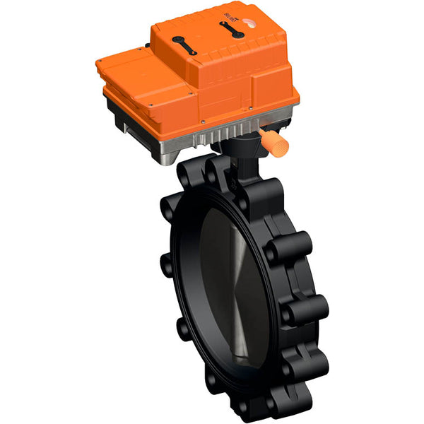 Belimo Vlinderklep DN250/PN16 Lug 24VAC/DC Modulerend Fail-Safe GGG40 EPDM IP67 ISO 5211 2xSPDT BACnet 35s 160Nm D6250WL/PRKCA-BAC-S2-T-250