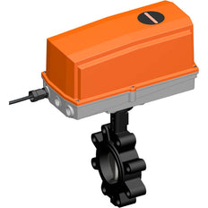 Belimo Vlinderklep DN80/PN16 Lug 24VAC/DC Modulerend GGG40 EPDM IP67 ISO 5211 MFT Aansluitklem 35s 40Nm D680NL/GRC24G-MF-T-5