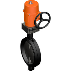 Belimo Vlinderklep DN450/PN16 Wafer 120-240VAC/DC 2&3-Punt GGG40 EPDM IP67 ISO 5211 Aansluitklem 58s 1000Nm D6450N/SY7-230A-3-T