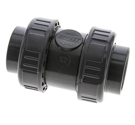 PVC Terugslagklep Rp 1 1/4'' 0.012-16bar (0.17-232psi)