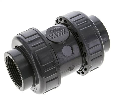PVC Terugslagklep Rp 1 1/4'' 0.012-16bar (0.17-232psi)