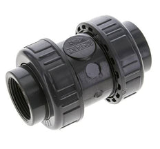 PVC Terugslagklep Rp 1 1/4'' 0.012-16bar (0.17-232psi)