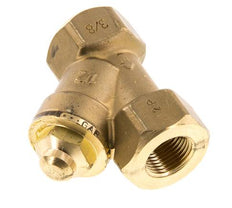 Rp 3/8'' Messing Y Terugslagklep 10 bar (145 psi) NBR