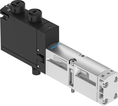 Festo 2x2/2 NC Monostabiel Lucht Magneetventiel Bouwgrootte 18mm ISO 15407-2 500l/min - 8033475