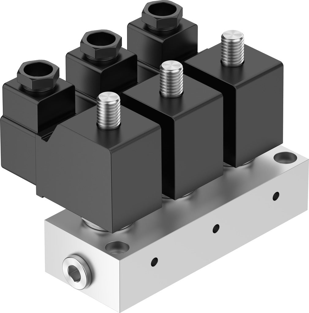 Festo 3x3/2 NC Monostabiel Lucht Magneetventiel G1/4 160L/Min - 6687