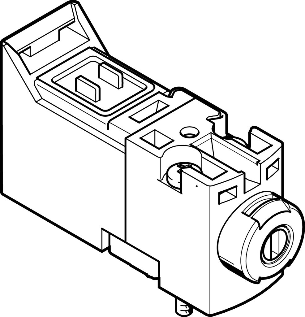 Festo 3/2 NC Monostabiele Lucht Magneetventiel Aansluitplaat 10l/min 1.5 - 8bar/22 - 116psi - 8025224