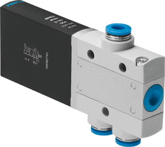 Festo 3/2 NC Monostabiele Lucht Magneetventiel QS-6 200l/min -0,9 - 8bar/-13 - 116psi - 525150