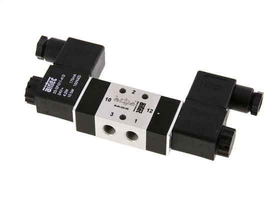 3/2 G1/8'' Bi-Stabiel Magneetventiel 24V AC 2.5-10bar/35.0-140psi Airtec
