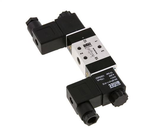 3/2 G1/8'' Bi-Stabiel Magneetventiel 24V AC 2.5-10bar/35.0-140psi Airtec