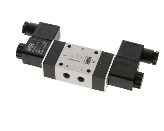 3/2 G1/8'' Bi-Stabiel Magneetventiel 12V DC 2-10bar/28-140psi Airtec