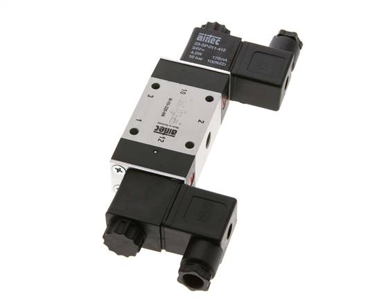 3/2 G1/8'' Bi-Stabiel Magneetventiel 12V DC 2-10bar/28-140psi Airtec