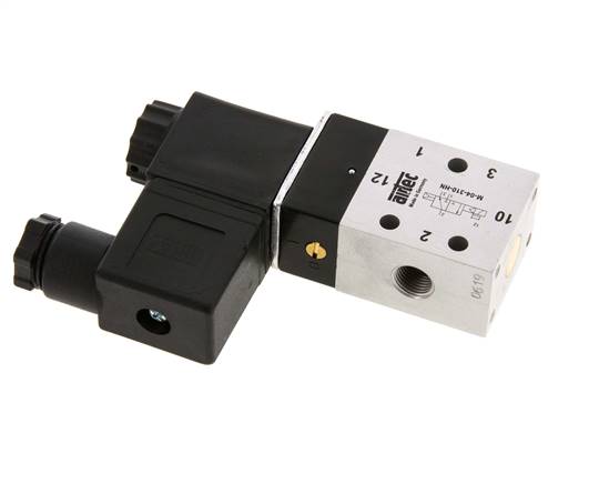 3/2 G1/8'' NO Magneetventiel 24V AC 2-10bar/28-140psi Airtec