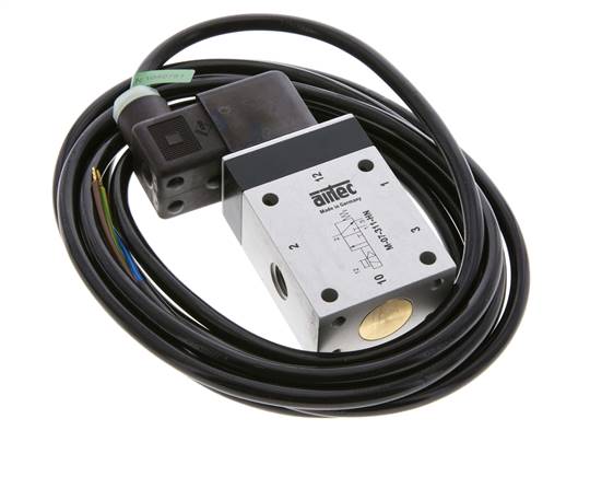 3/2 G1/4'' NC Magneetventiel 230V AC ATEX 2.5-10bar/35.0-140psi Airtec