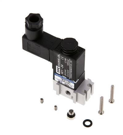 3/2 M5 NC Magneetventiel 115V AC 0-8bar/0-112psi YPC