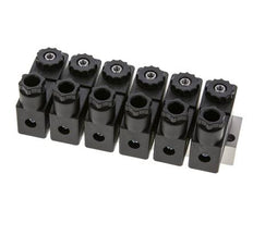 6x3/2 G1/8'' NC Magneetventiel 24V DC -0.95-10bar/-13.2-140psi Airtec