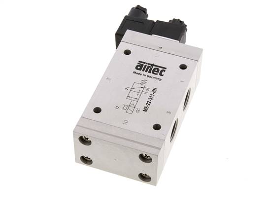 3/2 G1/2'' (G1/8'') Magneetventiel Extern 115V AC 0-10bar/0-140psi Airtec