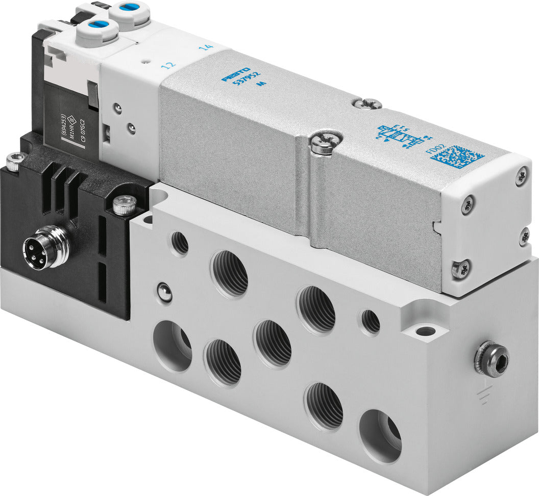 Festo 2x3/2 NO/NC Monostabiele Lucht Magneetventiel G1/8 550l/min - 537970
