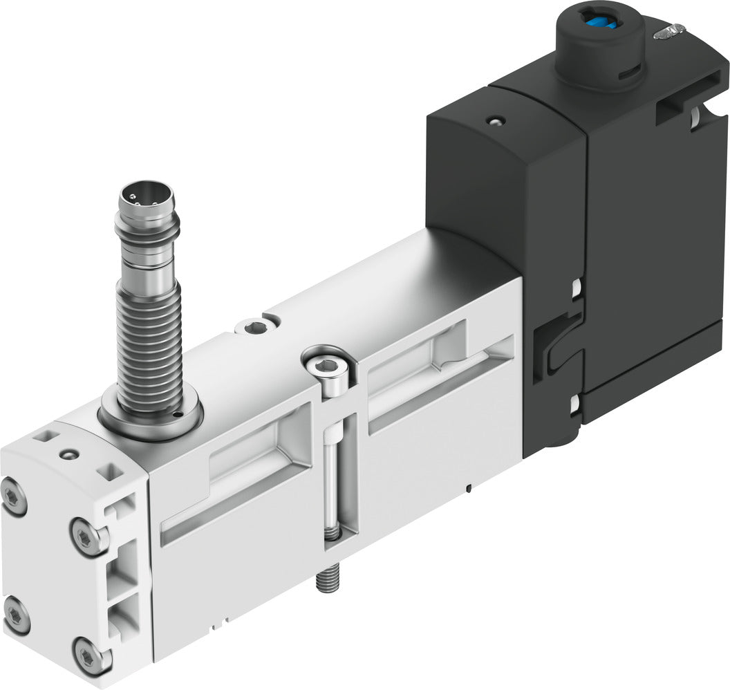 Festo 5/2 Monostabiel Lucht Magneetventiel Bouwgrootte 18mm ISO 15407-2 550l/min - 8033497