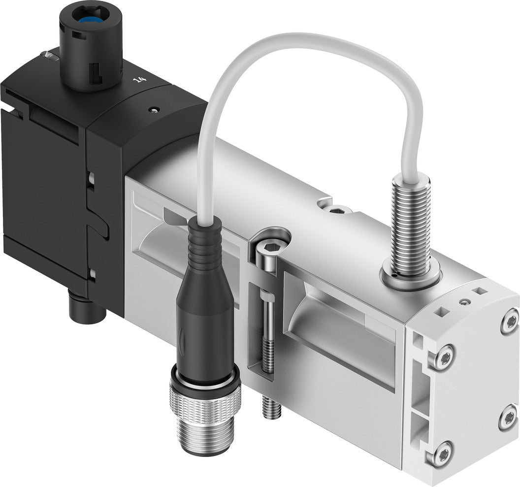 Festo 5/2 Monostabiel Lucht Magneetventiel Bouwgrootte 26mm ISO 15407-2 1100l/min - 8033034