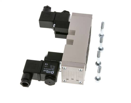 5/2 ISO 5599-2 Bi-Stabiel Magneetventiel 12V DC 1.5-10bar/21.0-140psi YPC
