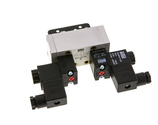 5/2 ISO 5599-1 Bi-Stabiel Magneetventiel 115V AC 2-10bar/28-140psi Airtec