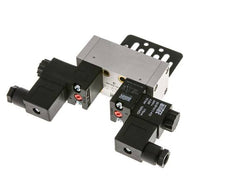 5/3 ISO 5599-1 Middenuitlaat Magneetventiel 48V DC 3-10bar/42-140psi Airtec