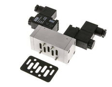 5/3 ISO 5599-1 Middenuitlaat Magneetventiel 48V DC 3-10bar/42-140psi Airtec