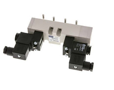 5/3 ISO 5599-1 Midden Gesloten Magneetventiel 115V AC 2-10bar/28-140psi YPC