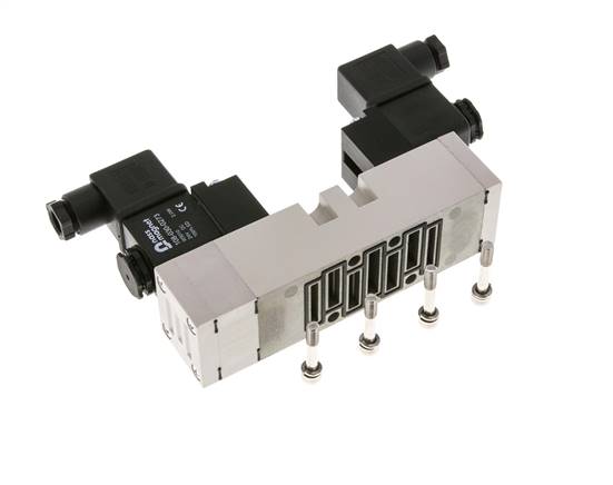 5/3 ISO 5599-1 Midden Gesloten Magneetventiel 115V AC 2-10bar/28-140psi YPC