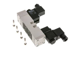 5/3 ISO 5599-1 Middendruk Magneetventiel 12V DC 2-10bar/28-140psi YPC